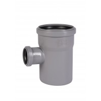  Тройник ПП для внутр. канализации HTEA 90/50x87°, Ger